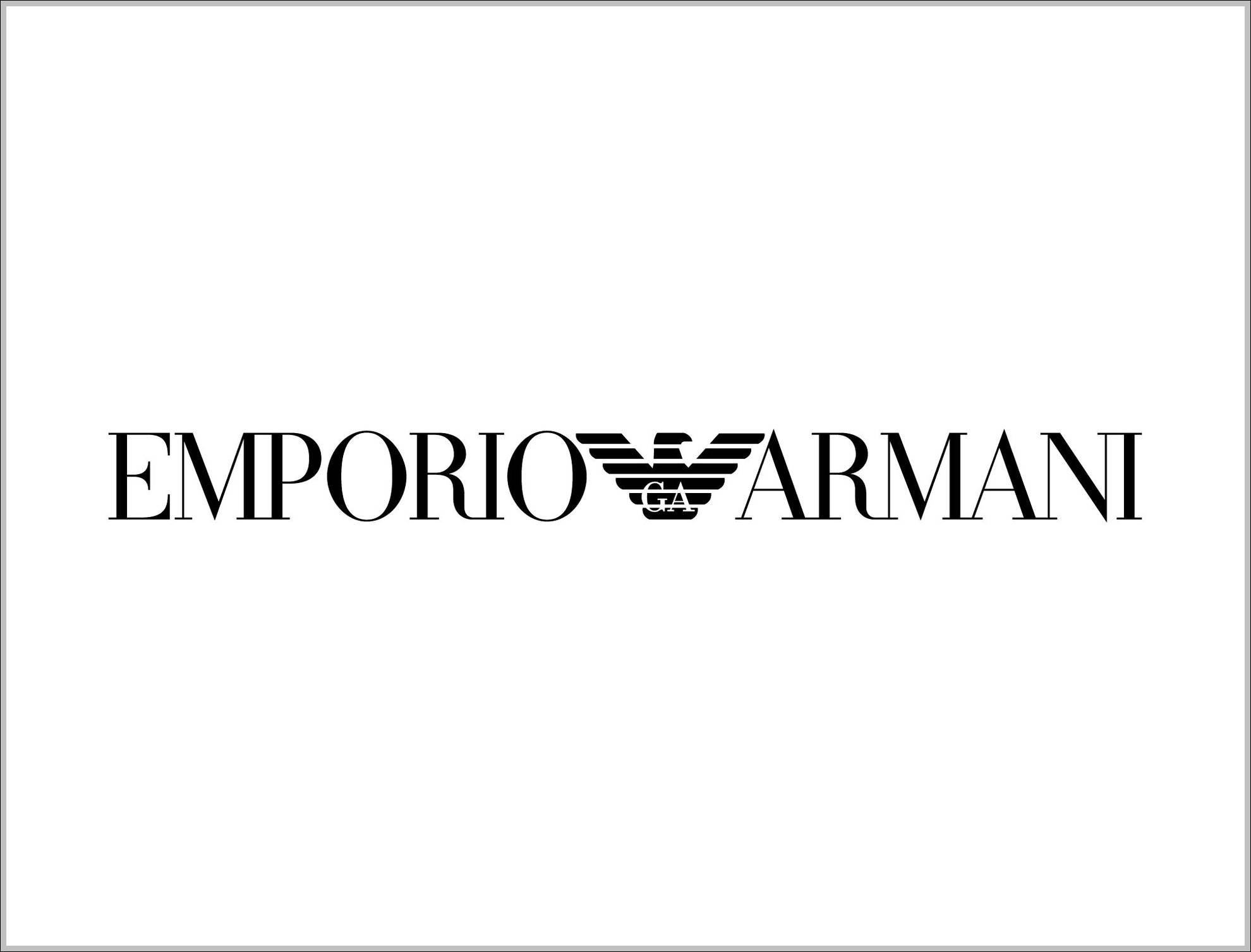 Emporio Armani sign