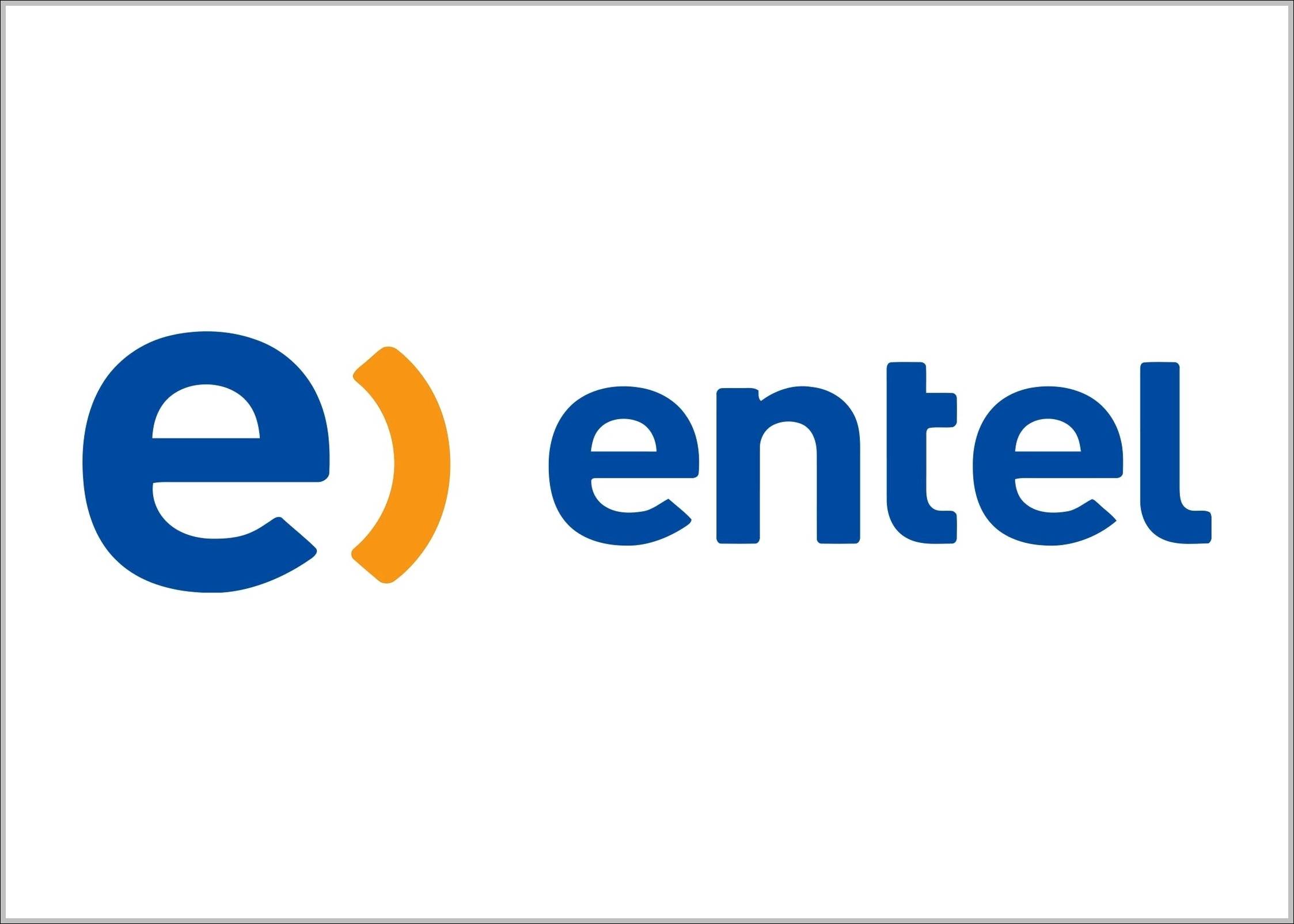Entel logo and sign
