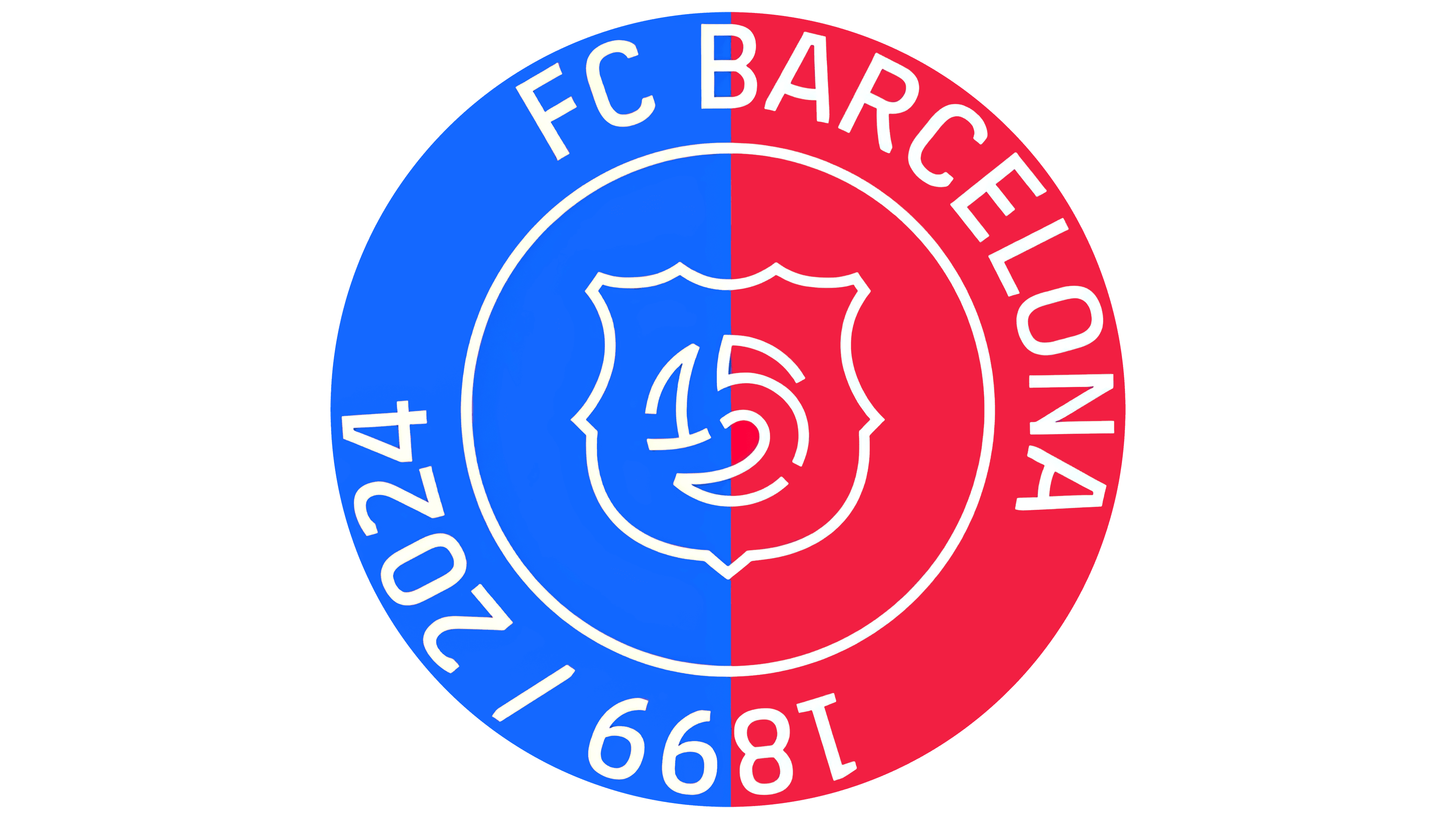 FC Barcelona logo 125th anniversary