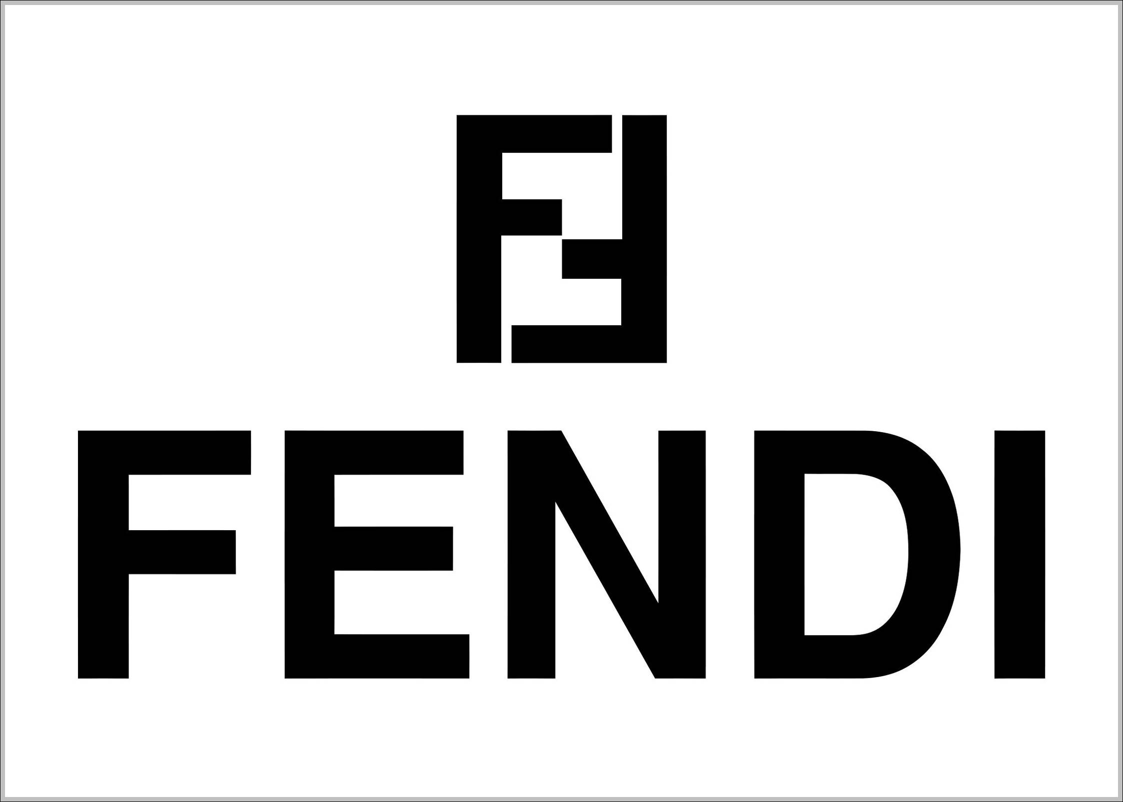 Fendi logo old