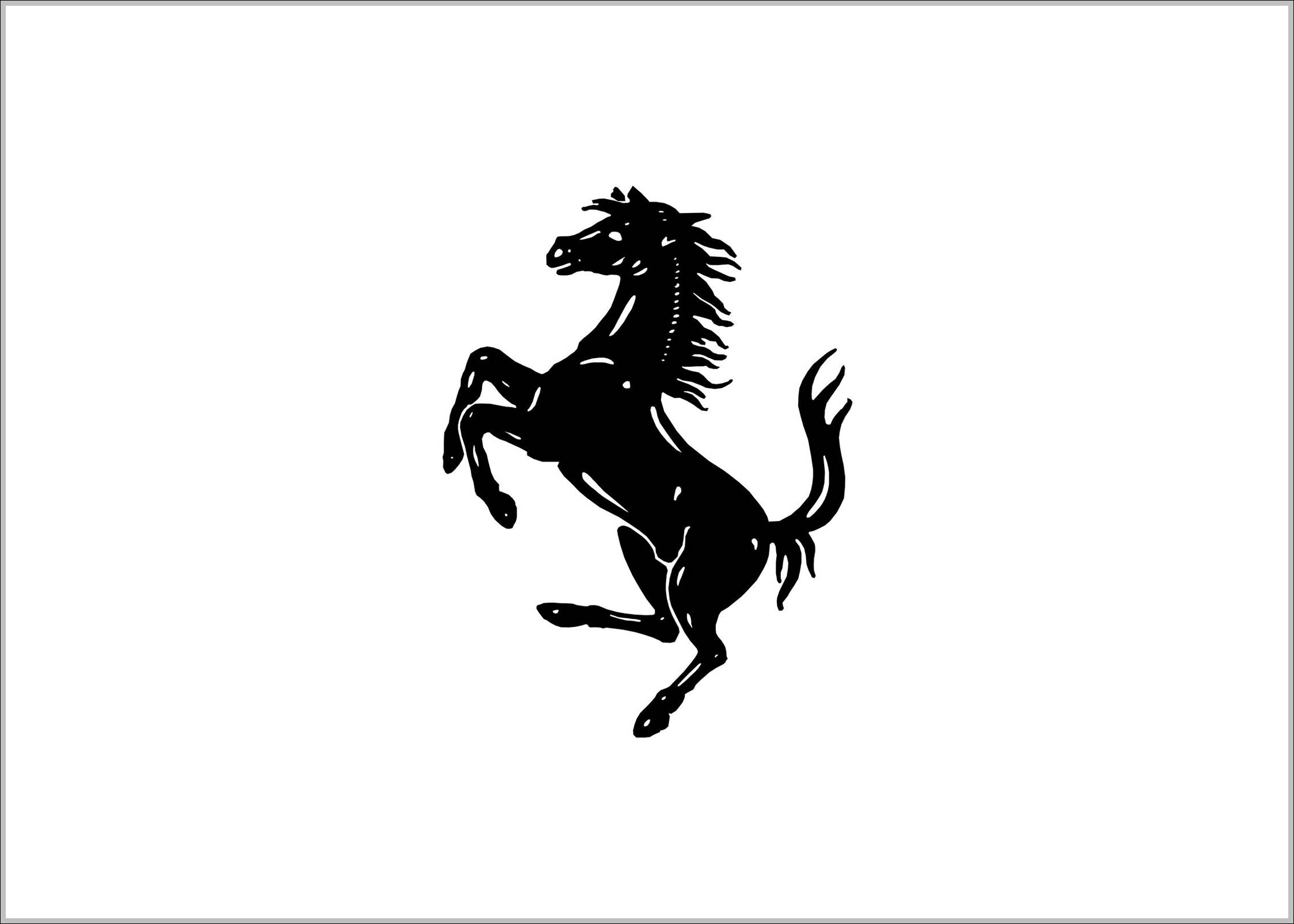 Ferrari logo horse