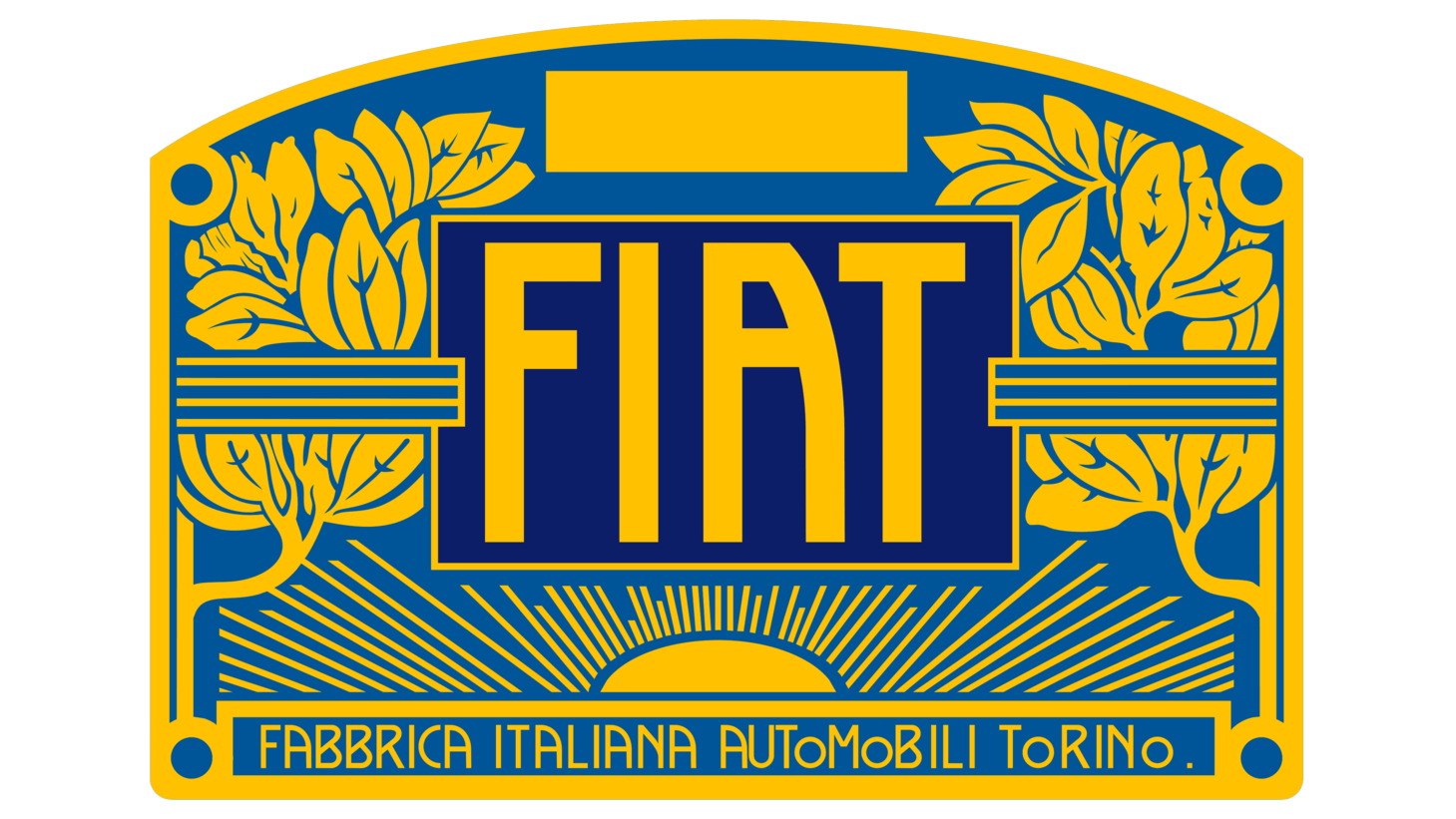 Fiat sign 1903 1908