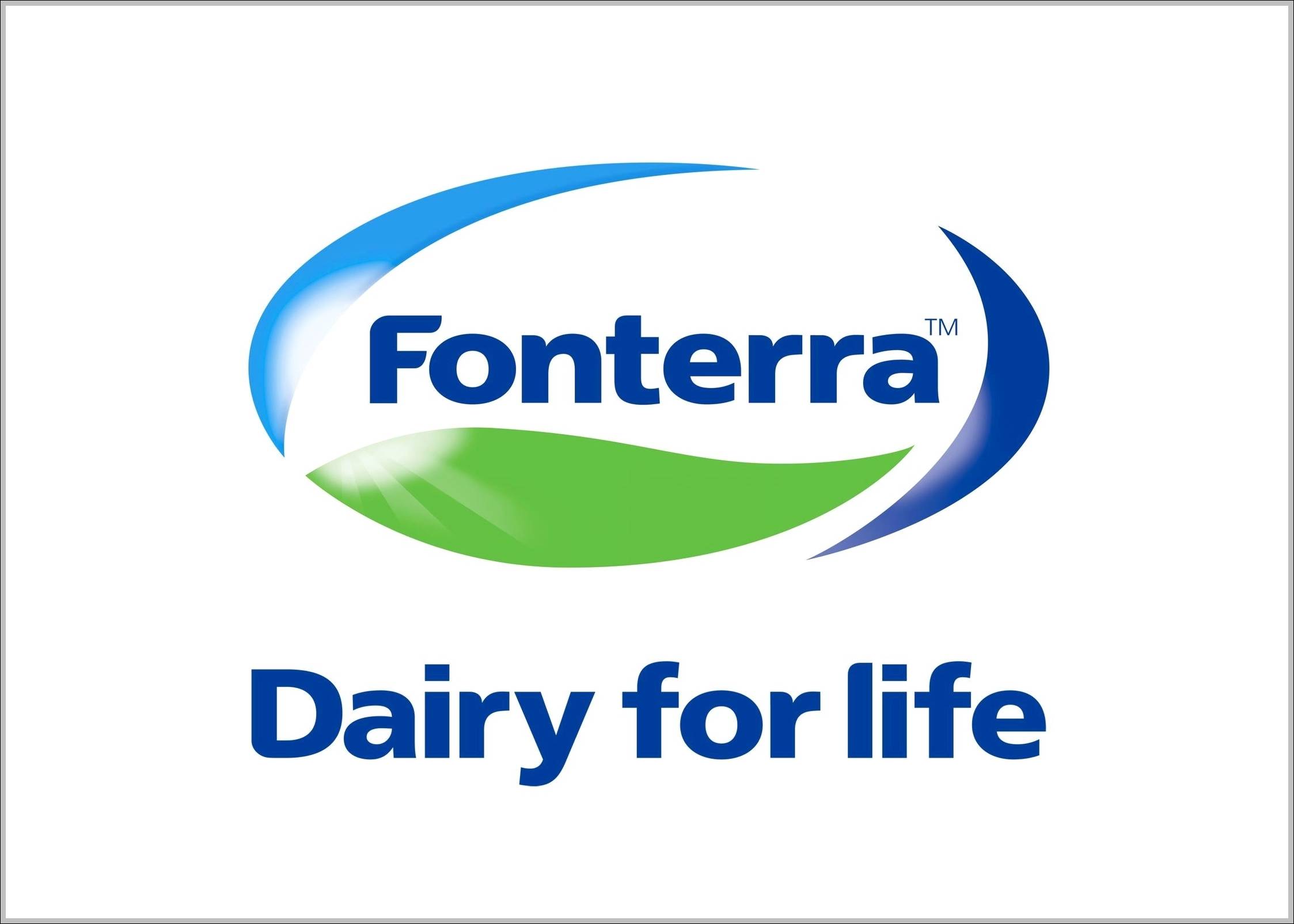 Fonterra logo and slogan