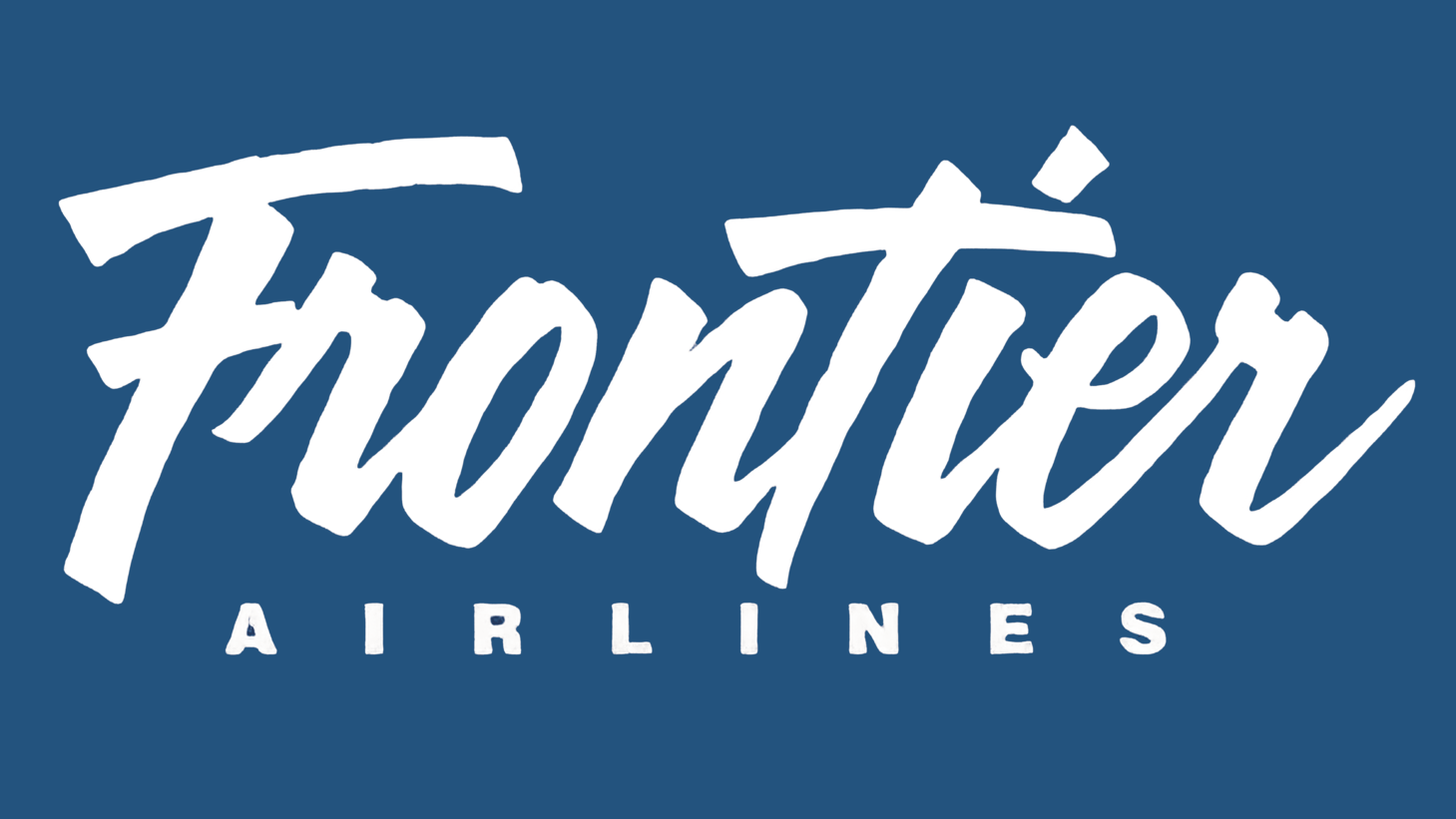 Frontier airlines sign 1994 2001