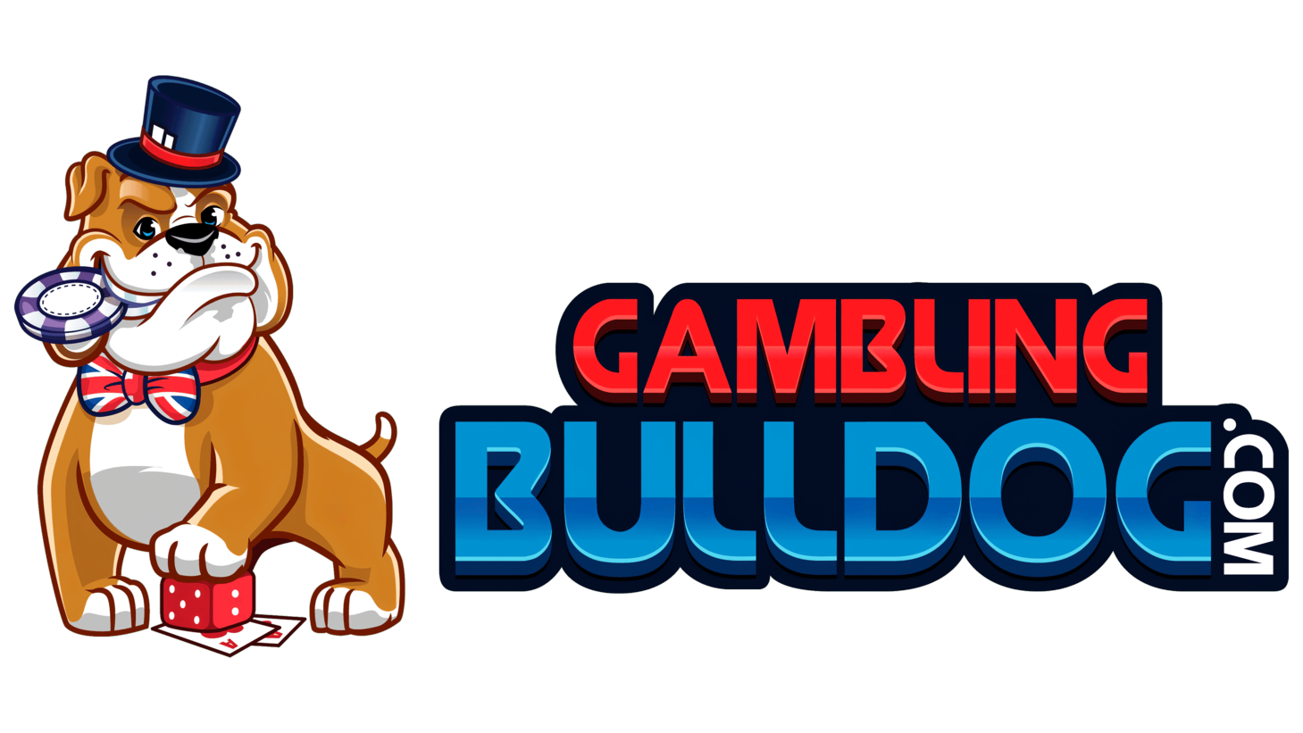 Gambling bulldog sign