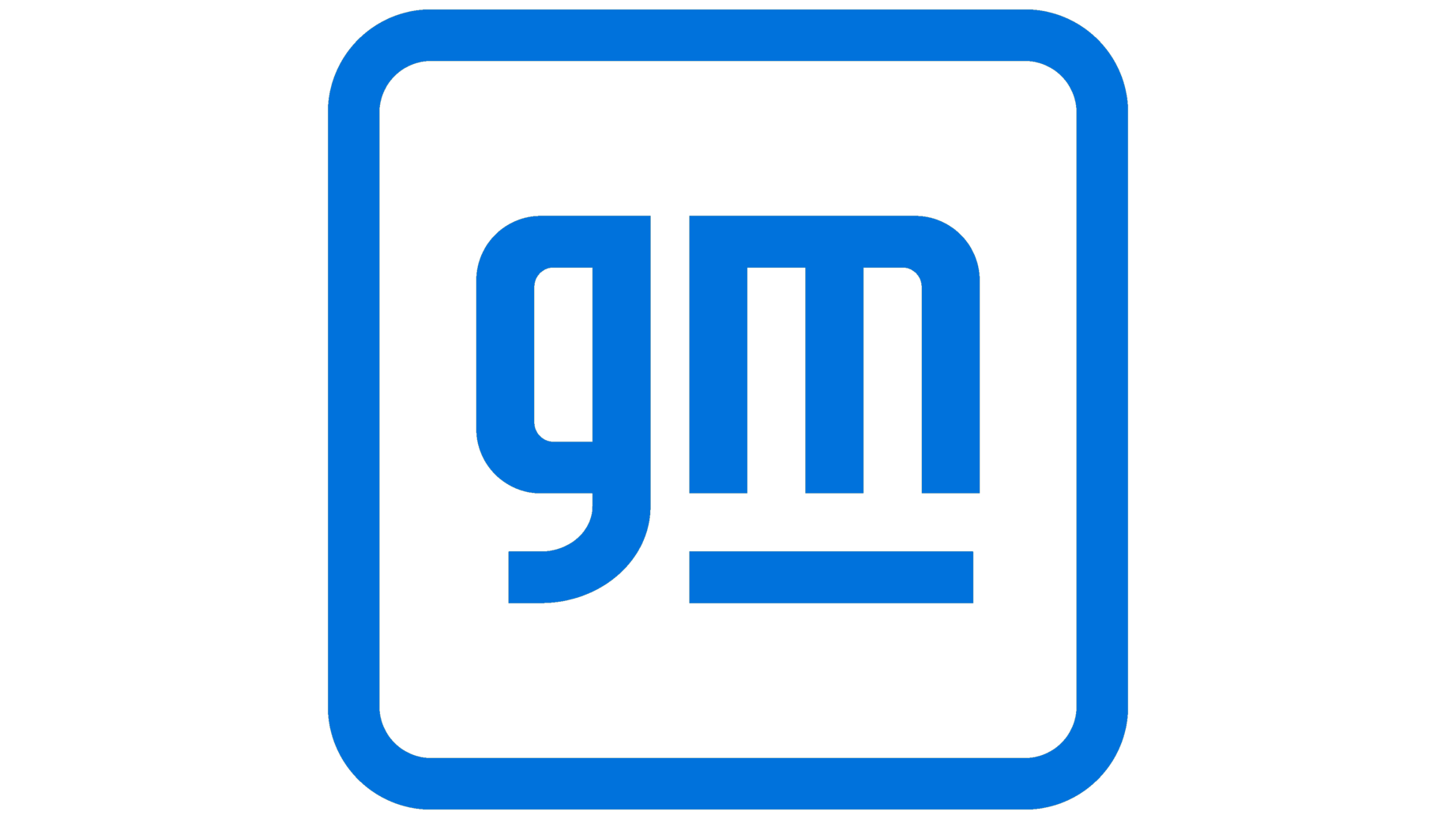 General motors gm sign