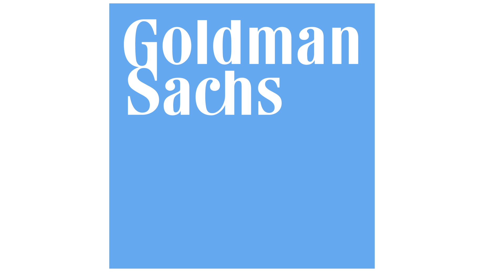 Goldman sachs sign 1869 2020