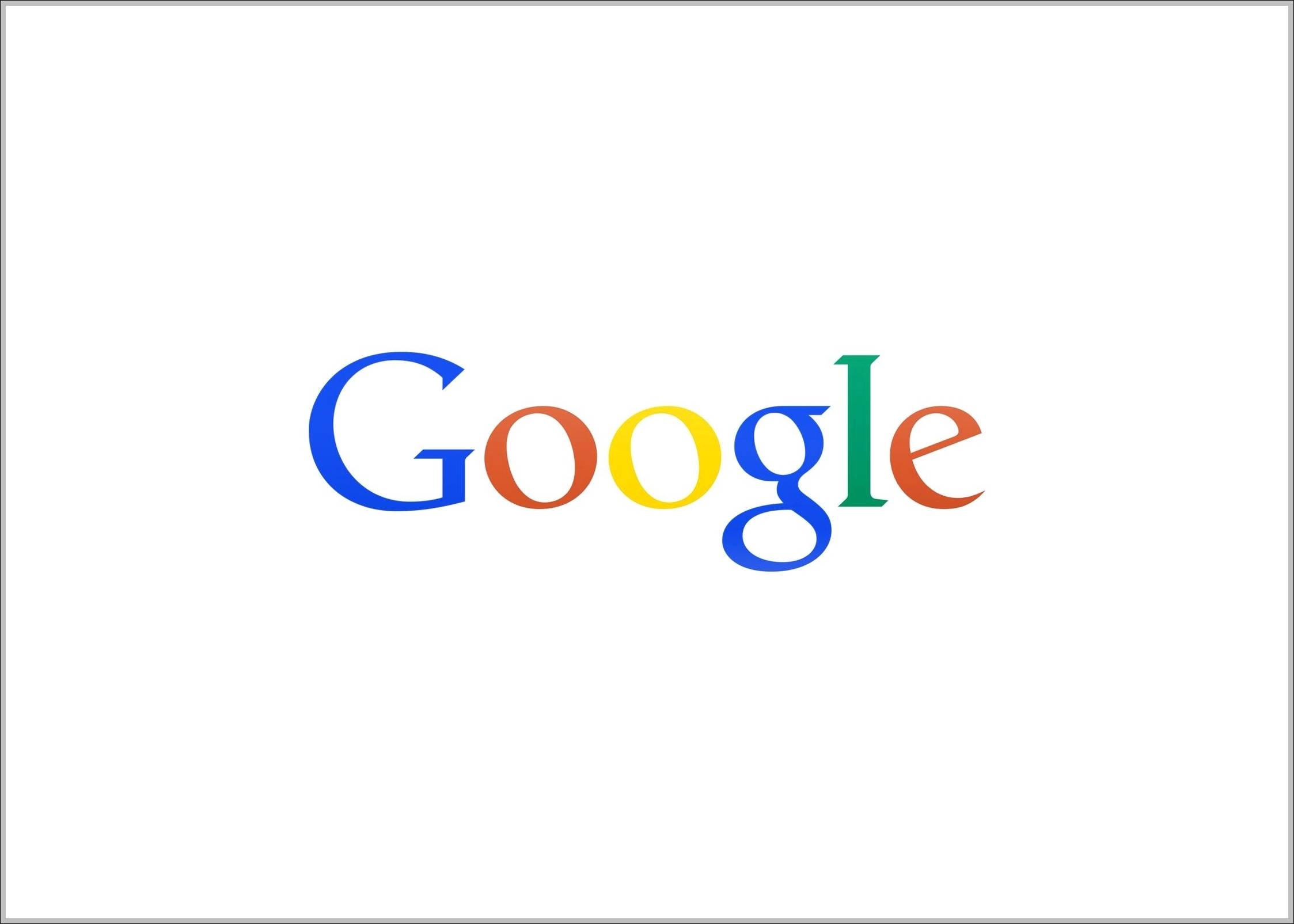 Google logo 2014