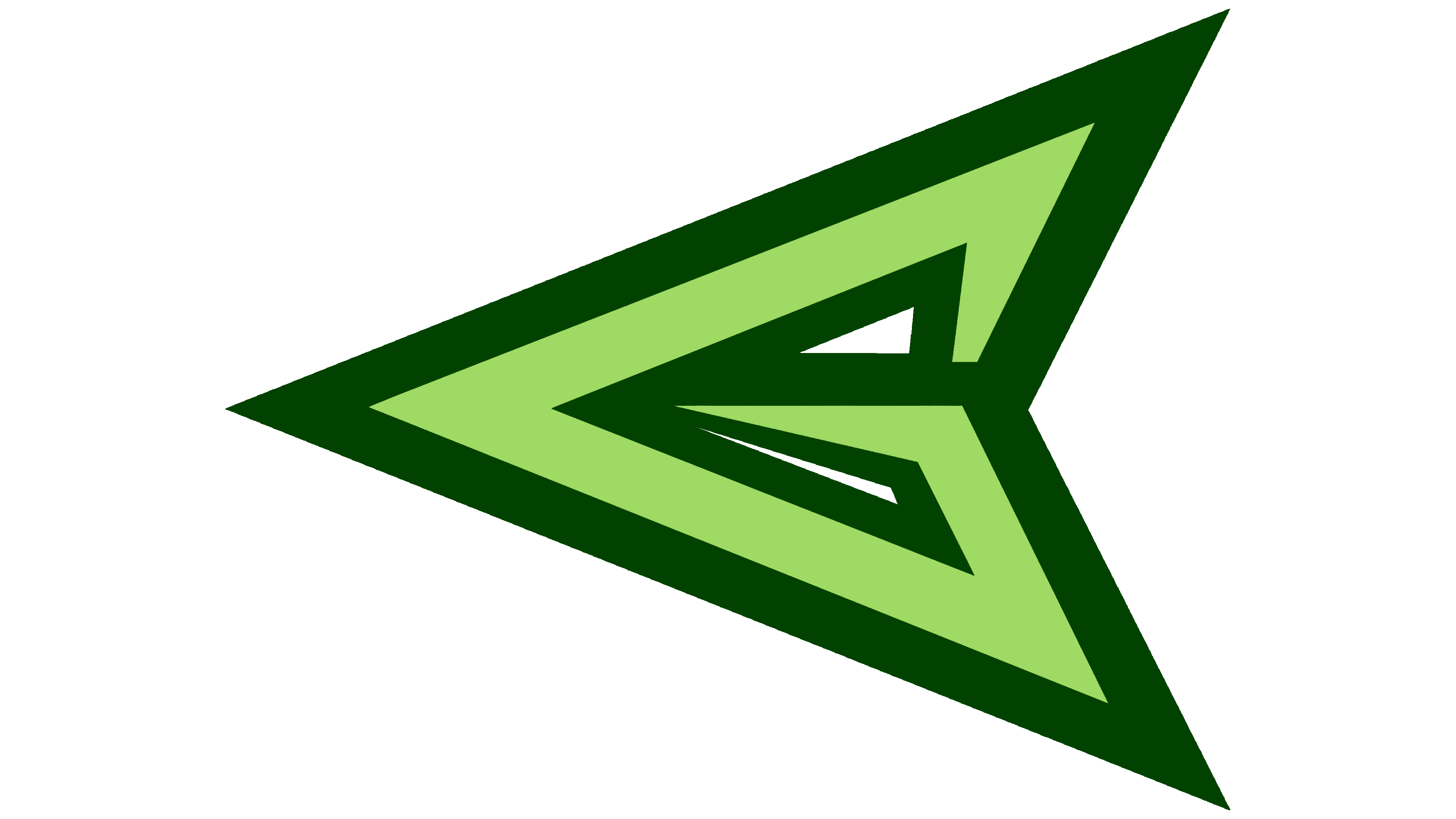 Green Arrow Symbol