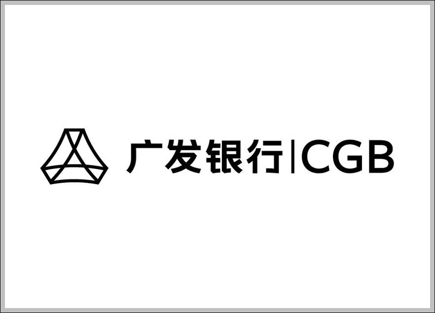 Guangfa Bank logo black outline