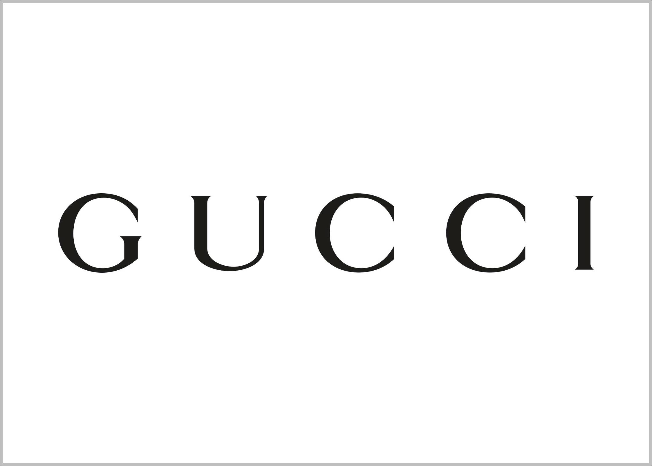 Gucci sign