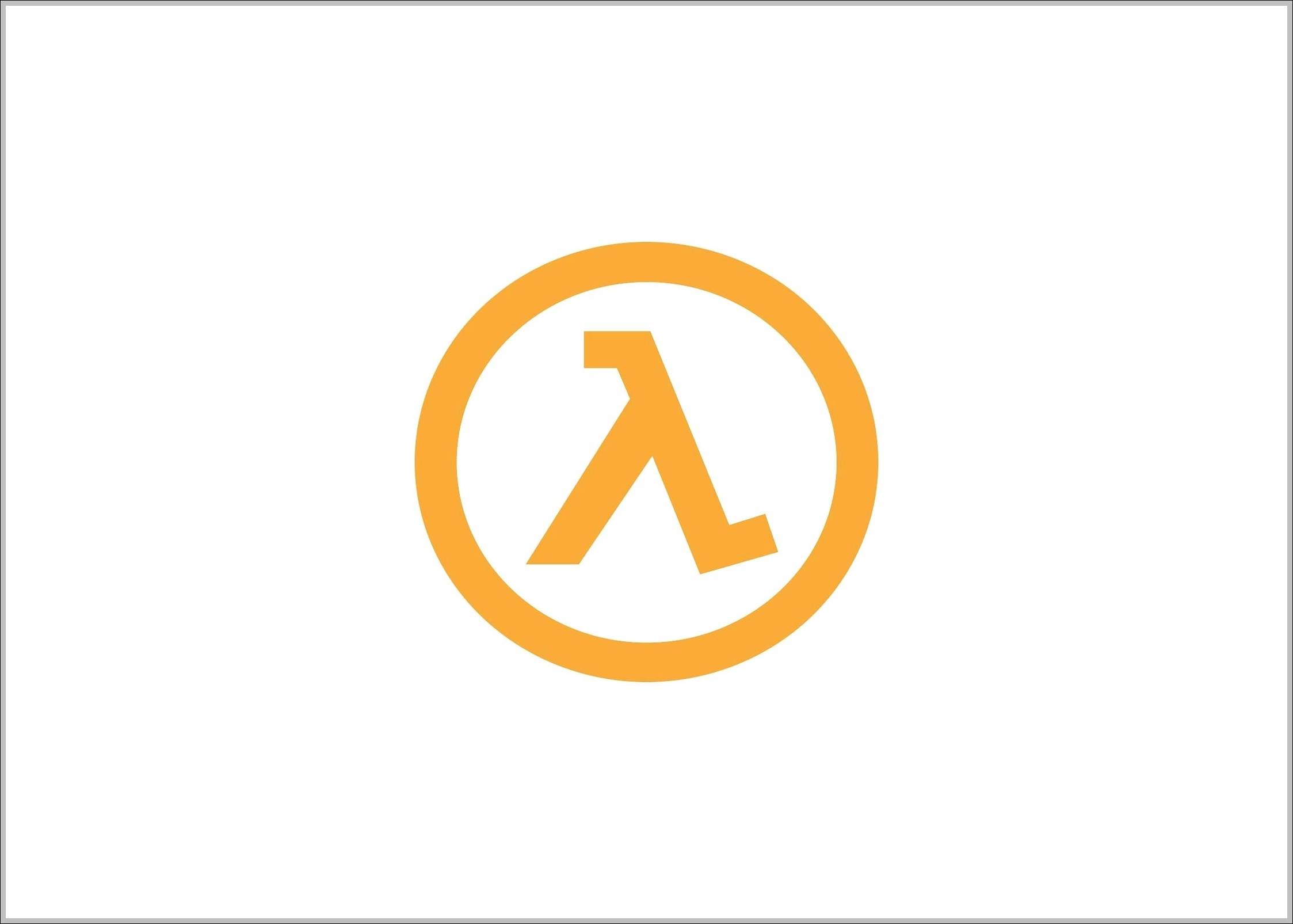 Half life logo