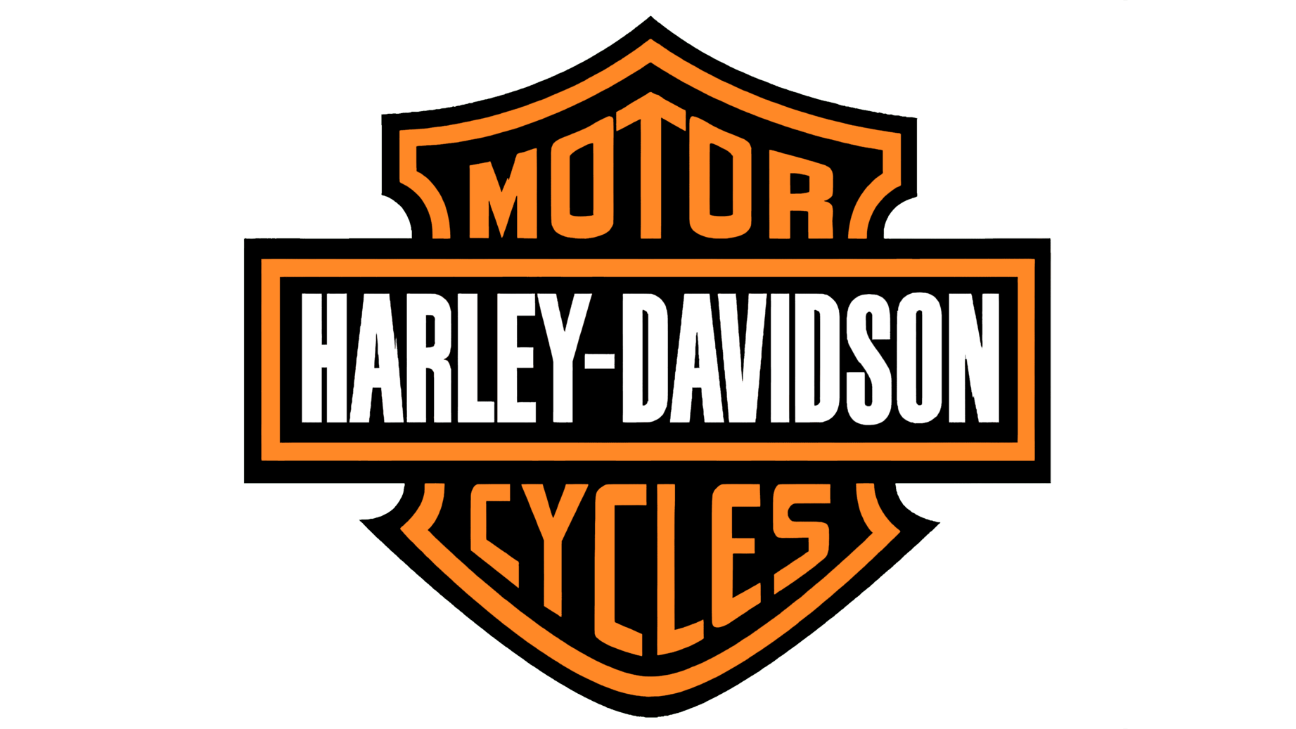 Harley davidson motorcycles sign