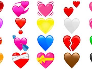 Heart Emoji Meanings Color Matters