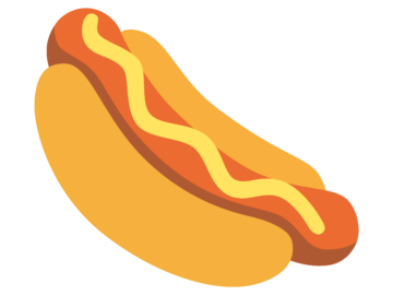 Hot Dog Emoji