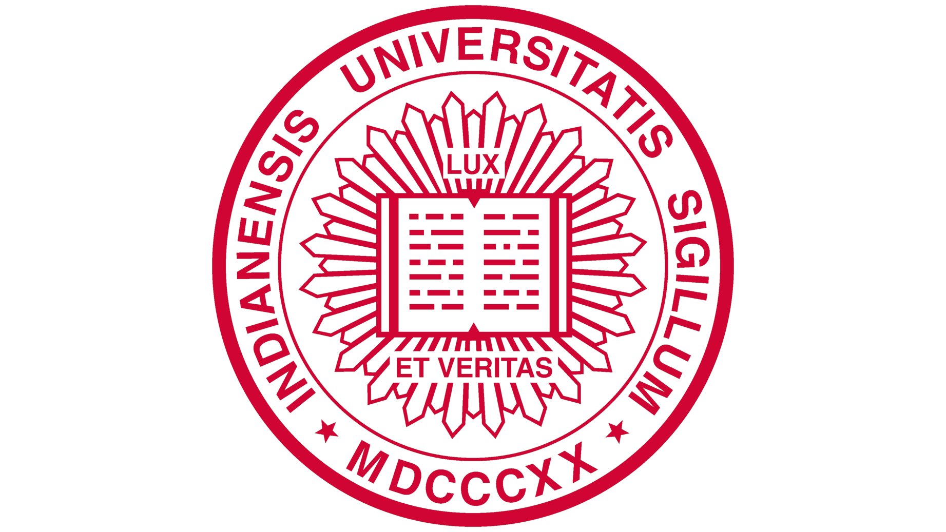 Indiana university seal sign