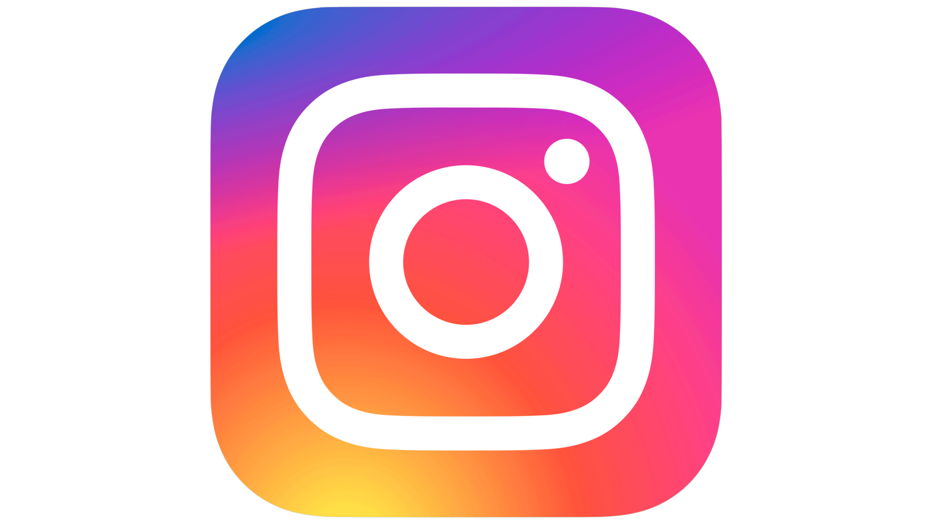 Instagram icon sign 2016 present
