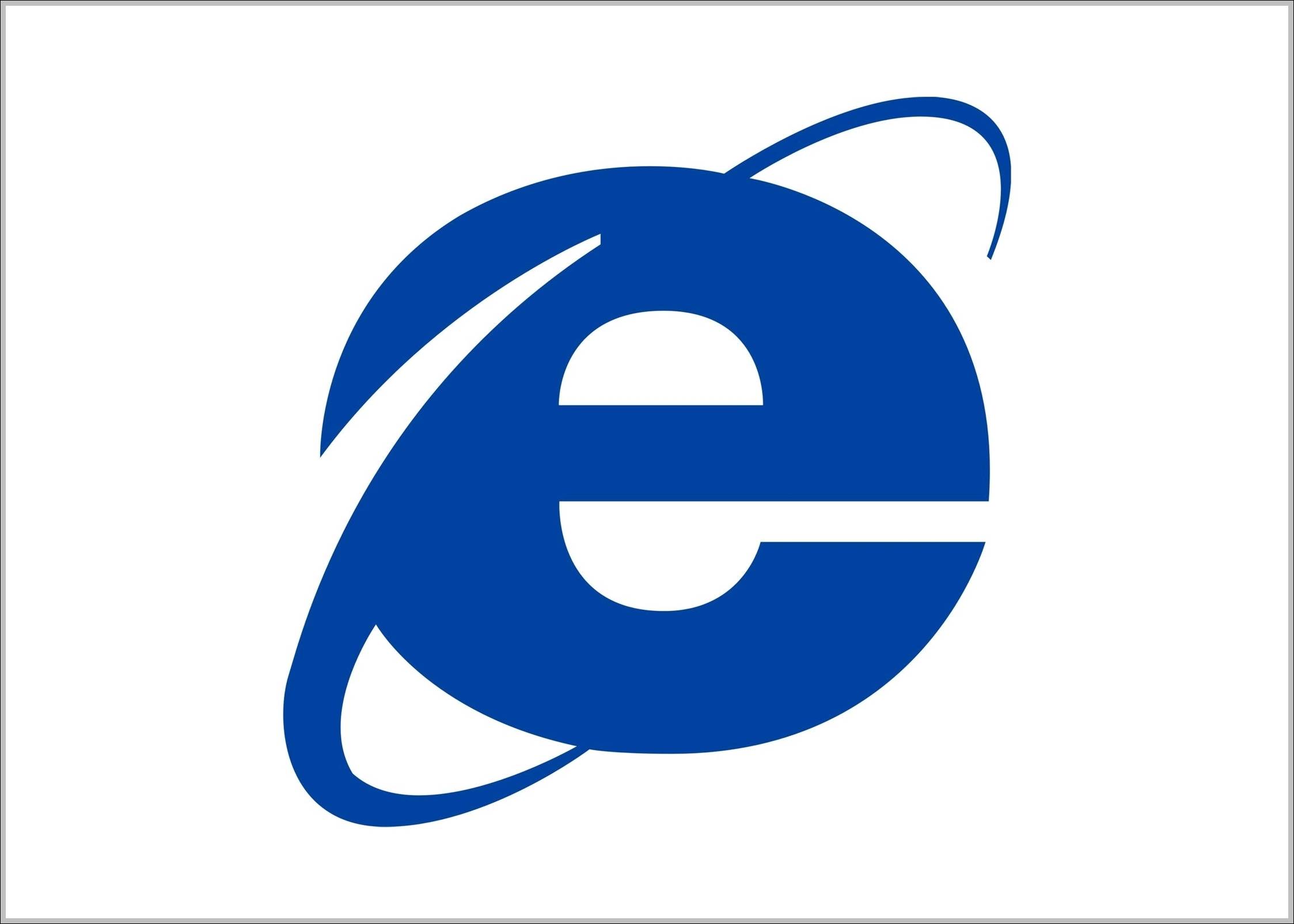 Internet Explorer logo old