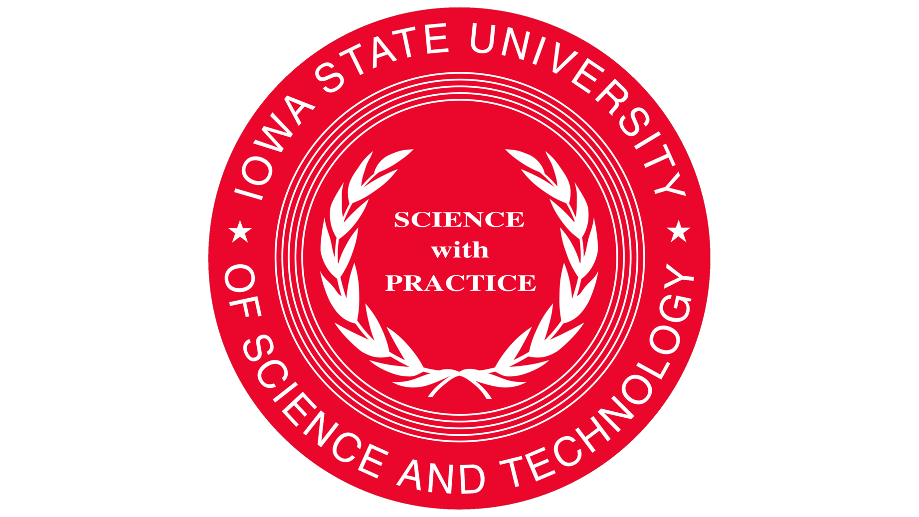 Iowa state university seal sign