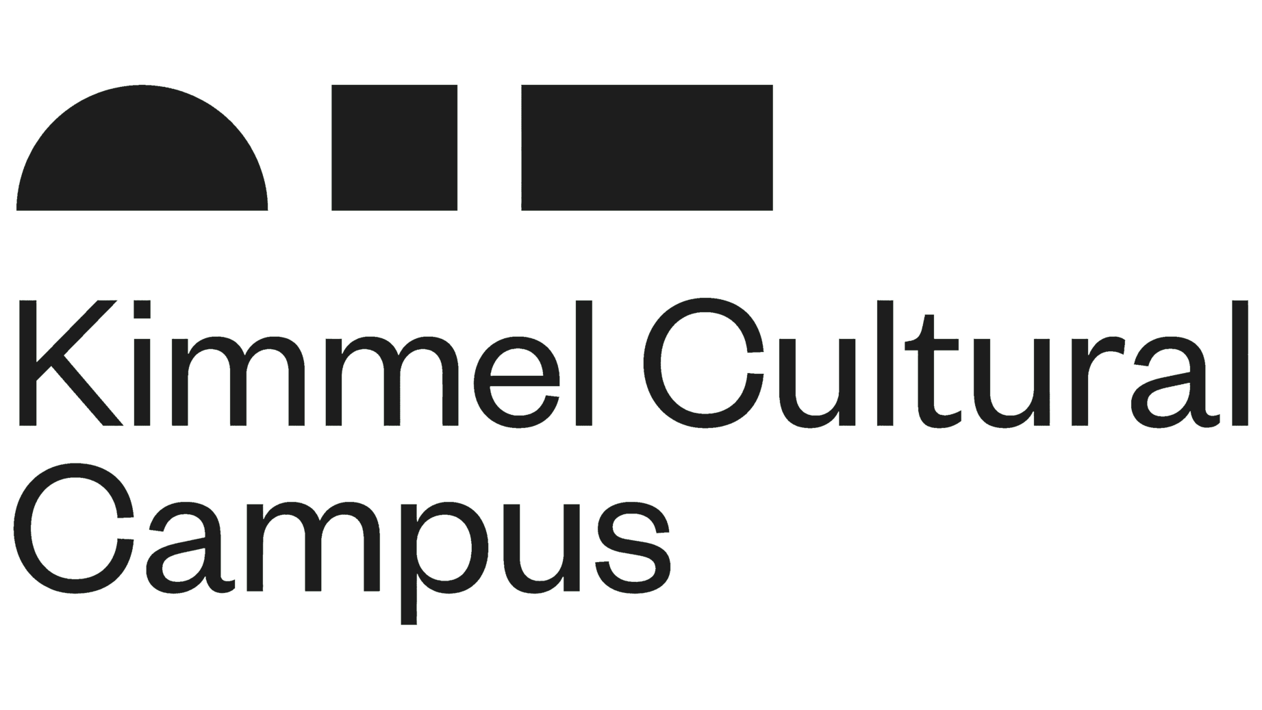 Kimmel cultural campus sign