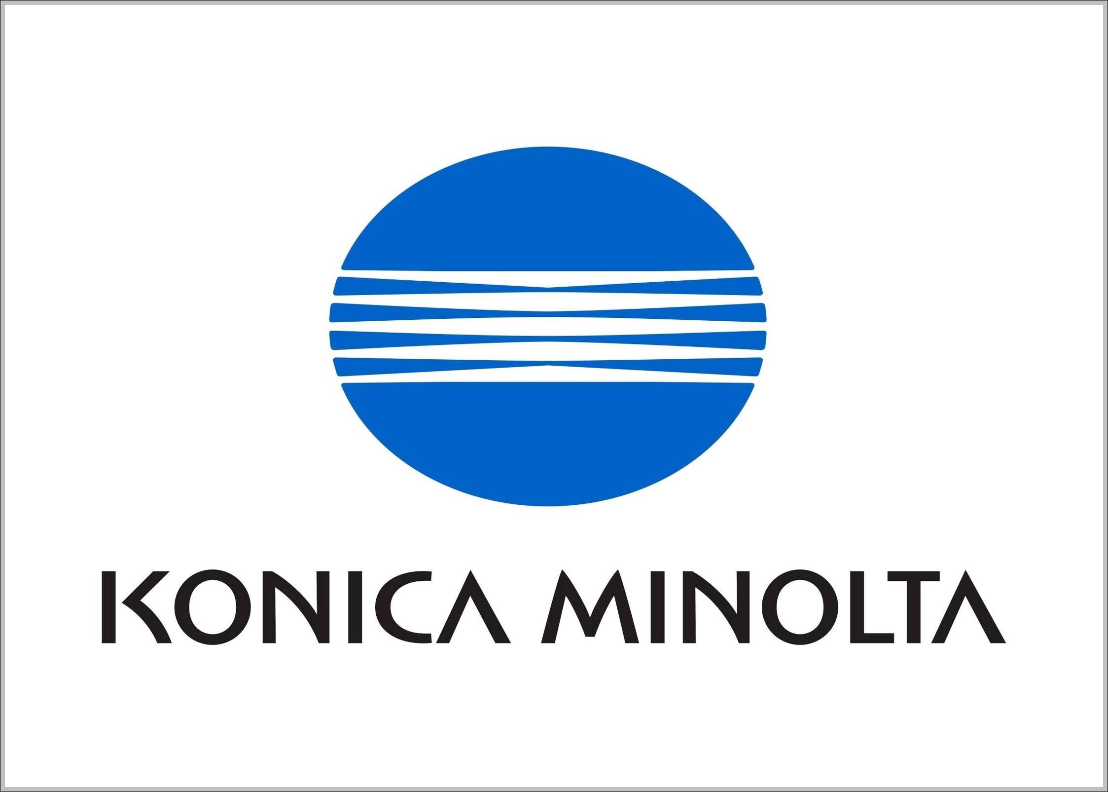 Konica Minolta logo plain