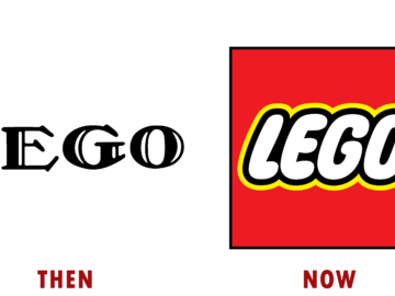 LEGO Logo then and now