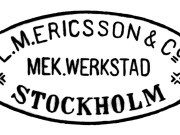 LM Ericsson Logo 1876 1883