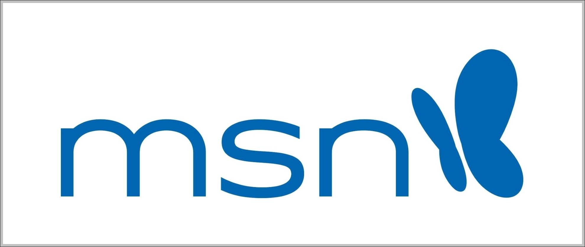 MSN logo blue