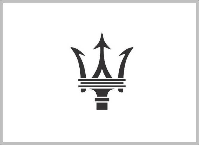 Maserati logo Trident