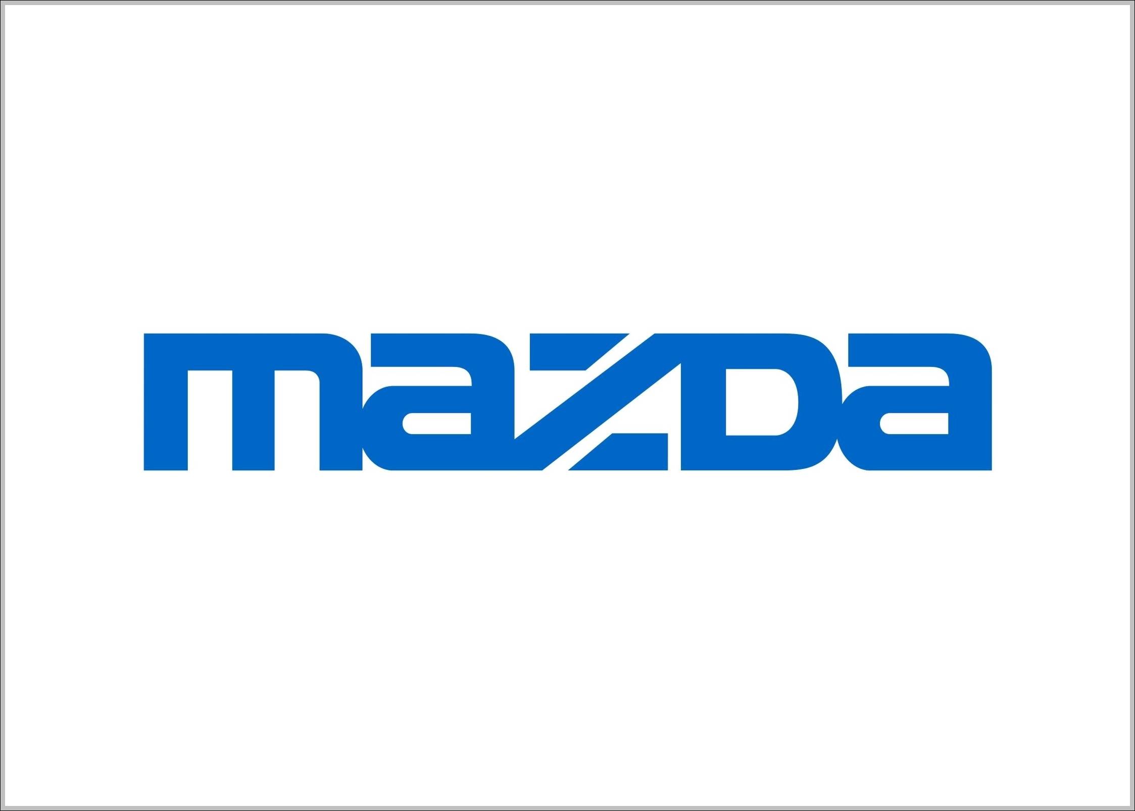 Mazda sign