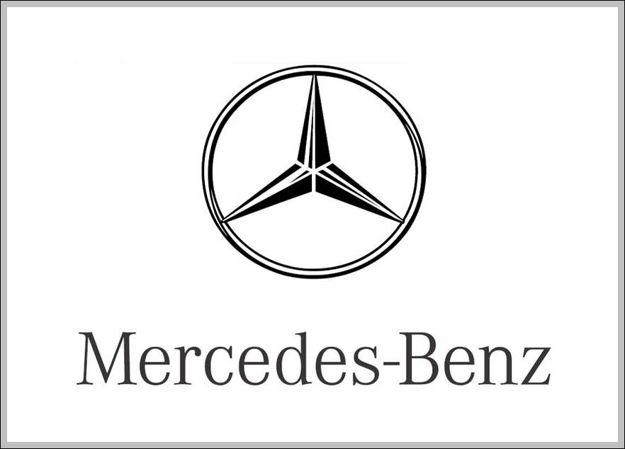 Mercedes Benz logo 1989