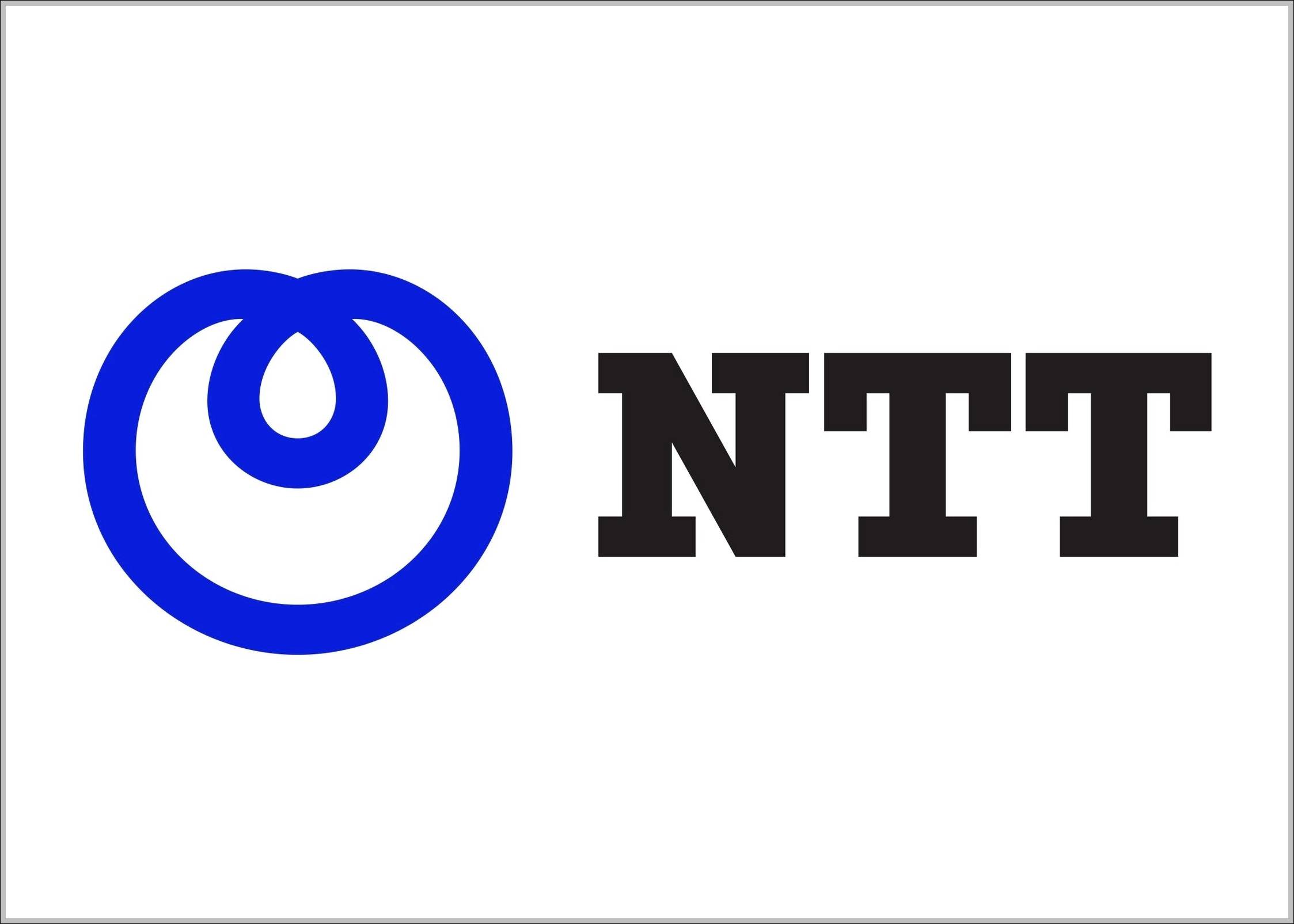 NTT sign