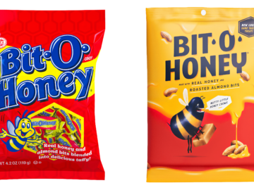 New Bit O Honey packaging design