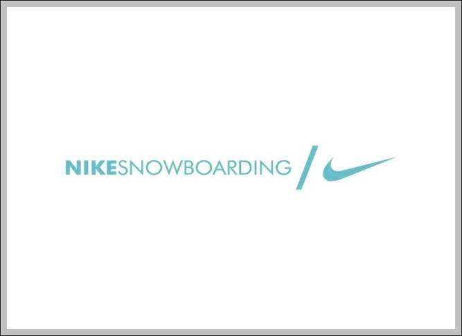 Nike Snowboarding sign