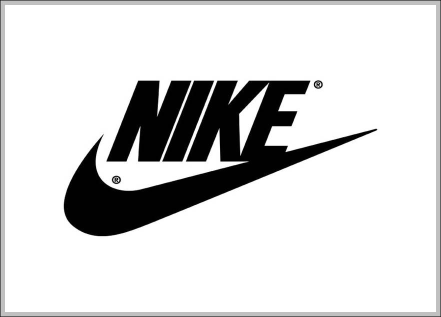 Nike logo sign