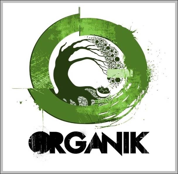 Organik logo green