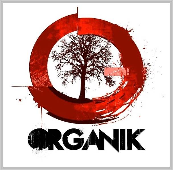 Organik logo red
