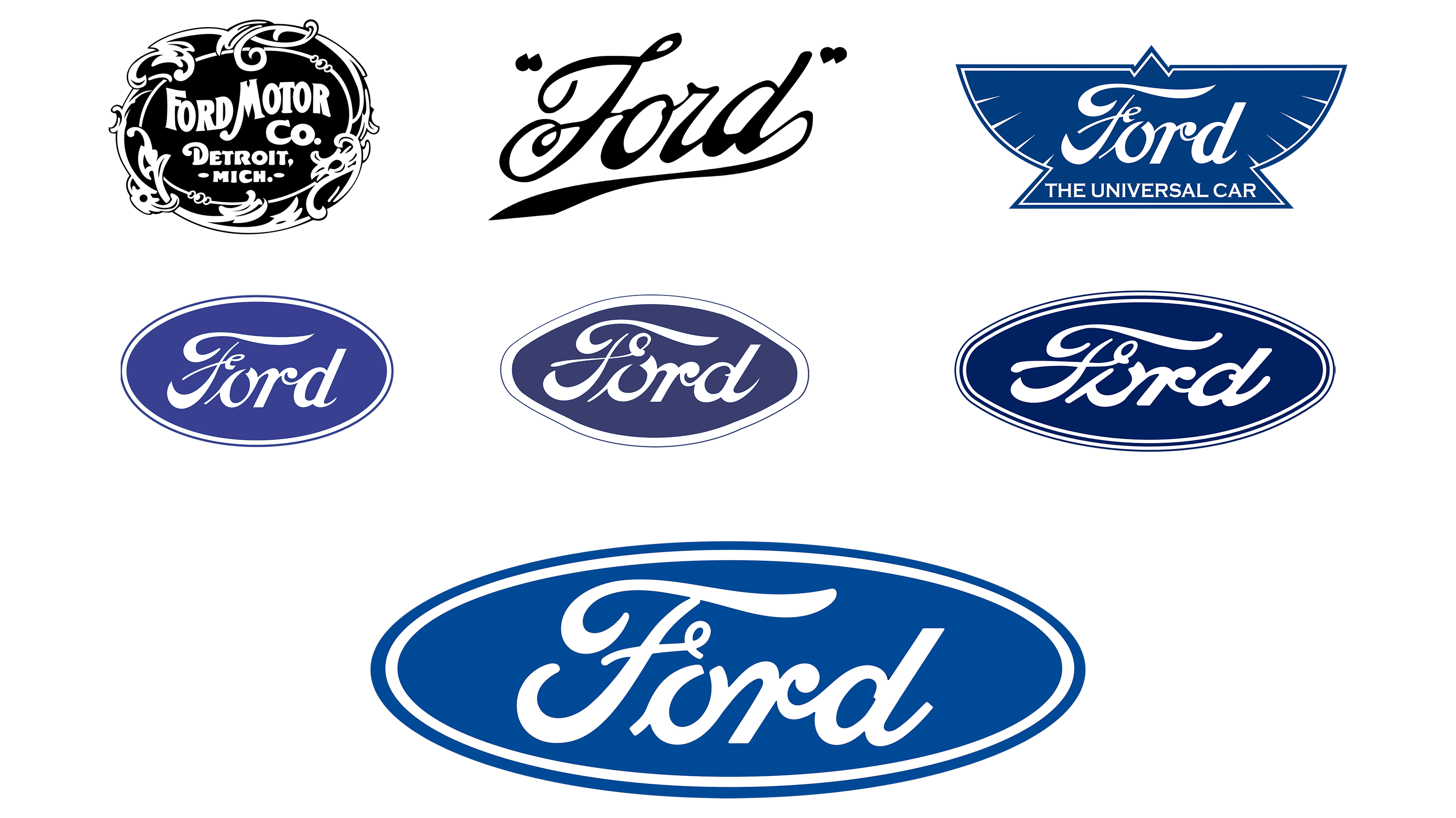 Oversimplified Logo Ford