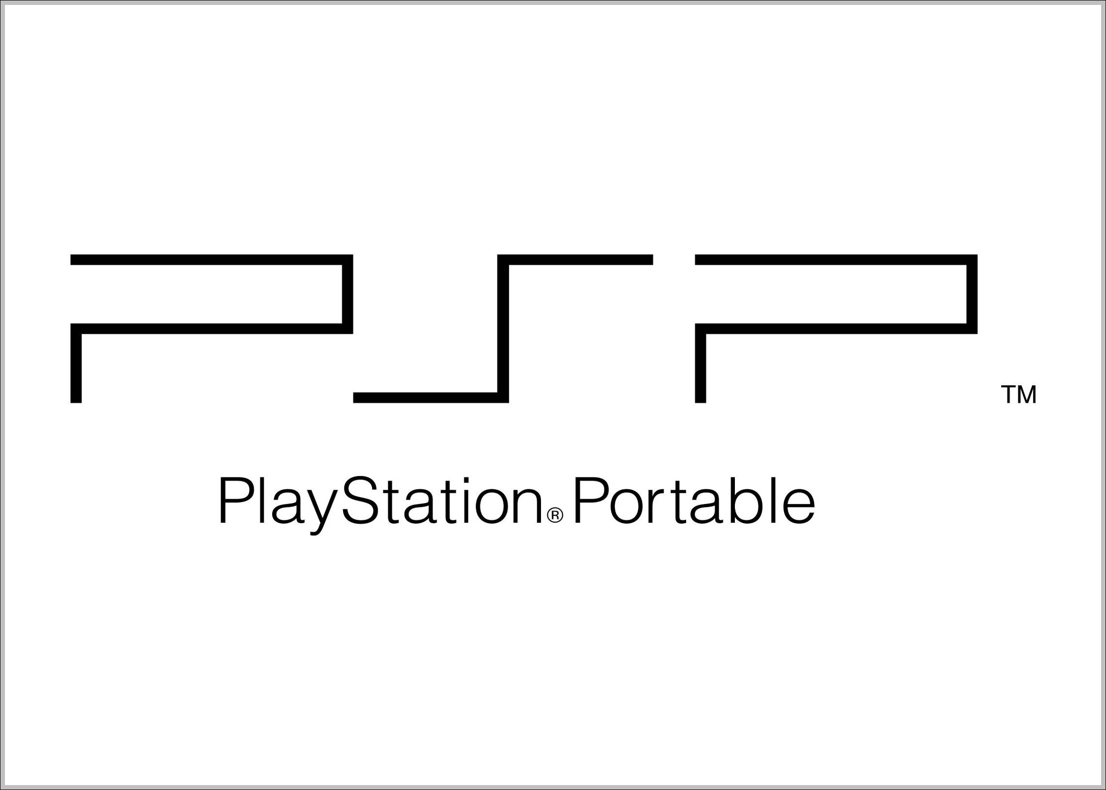 PSP logo PlayStation Portable logo