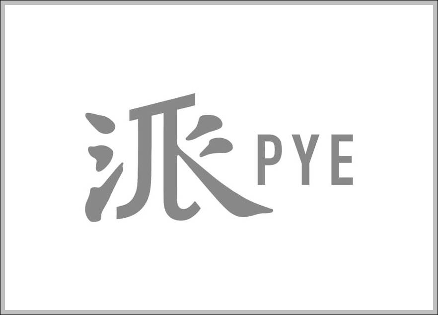 PYE sign