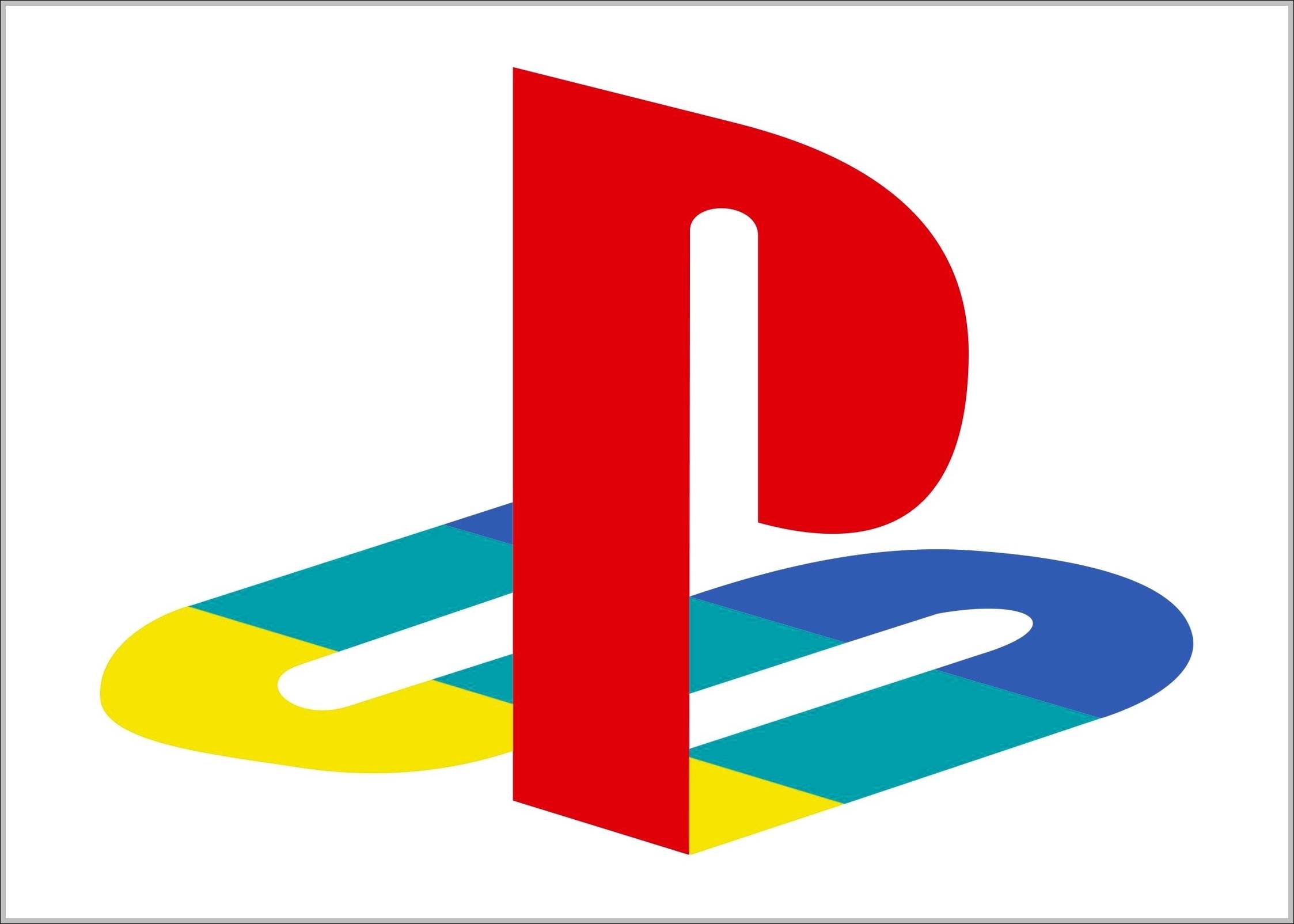 Playstation logo colour