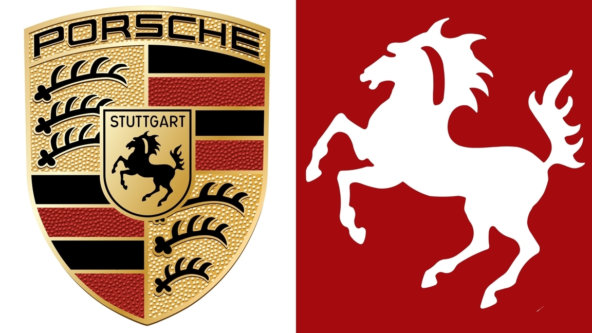 Porsche horse sign