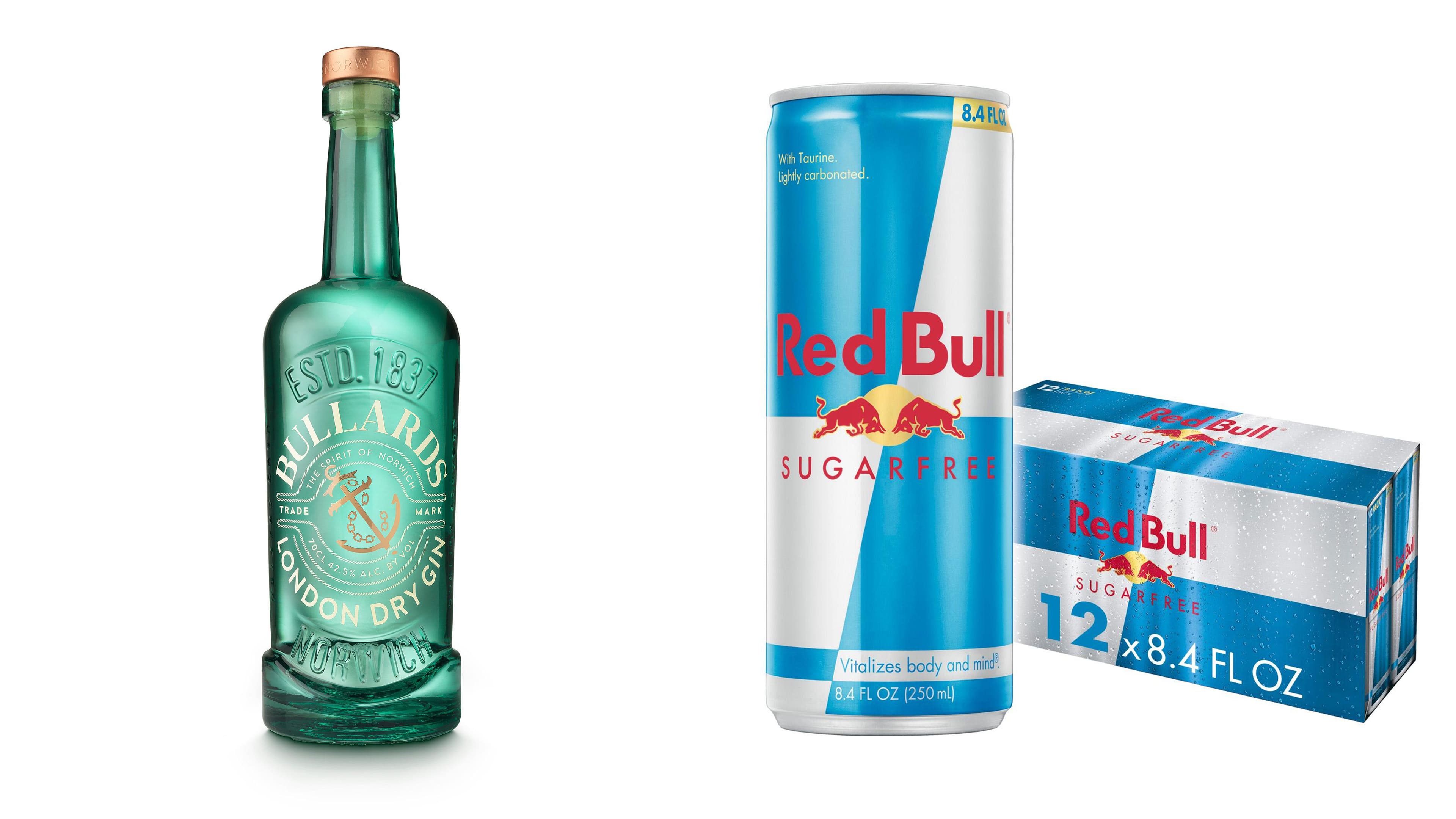 Red Bull and Bullards Sign