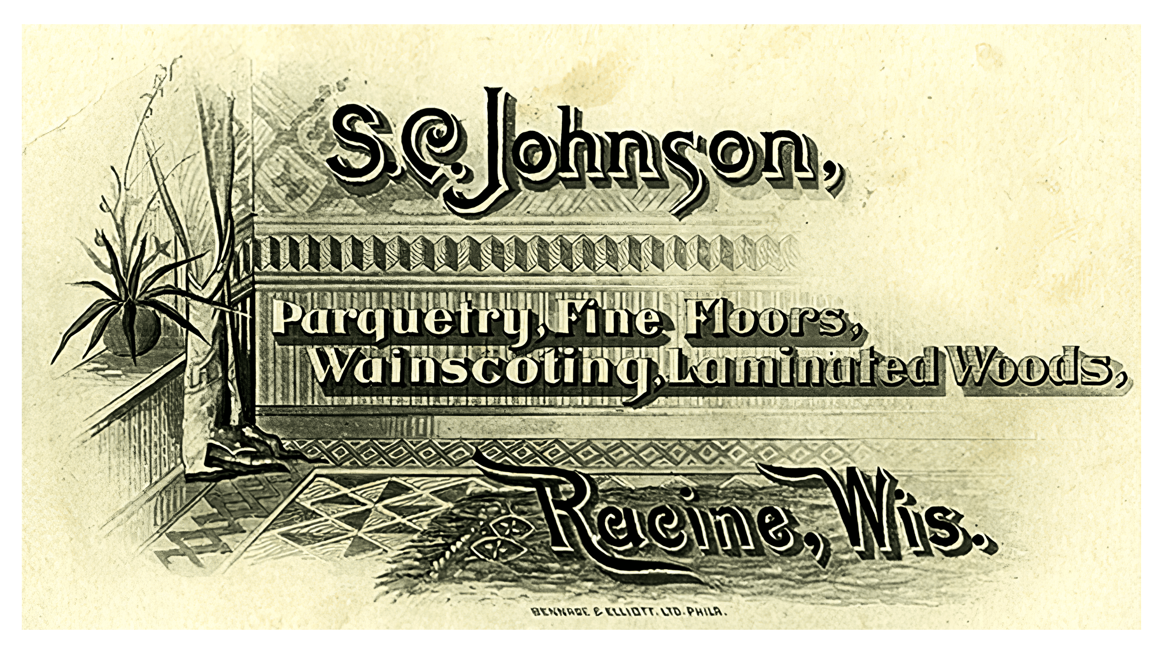 S. C. Johnson Son Logo 1888