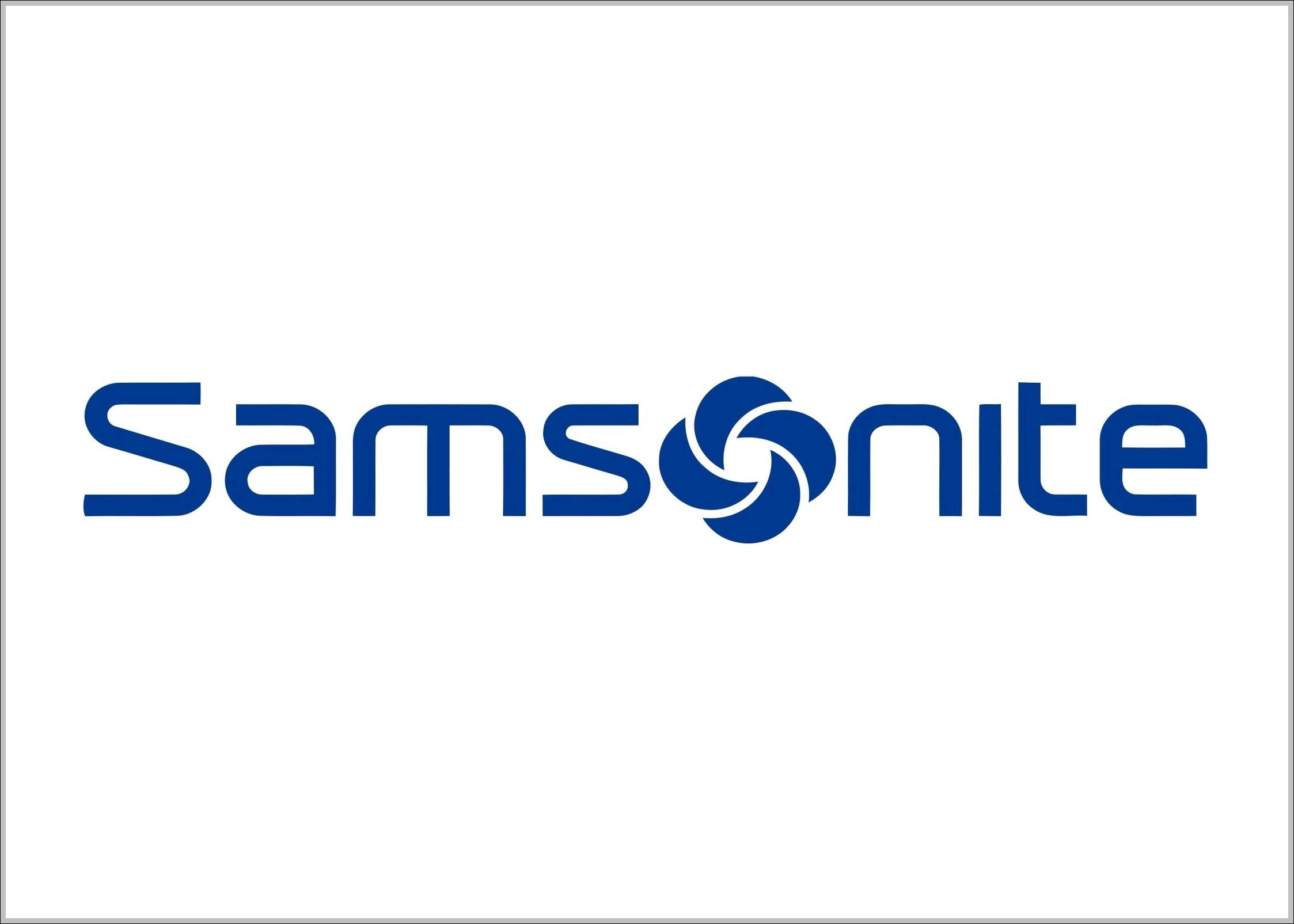 Samsonite sign