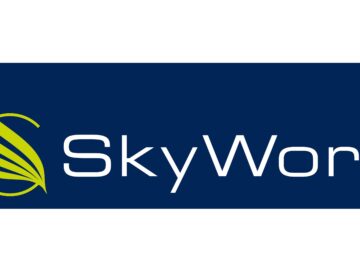 Sky Work Airlines Sign