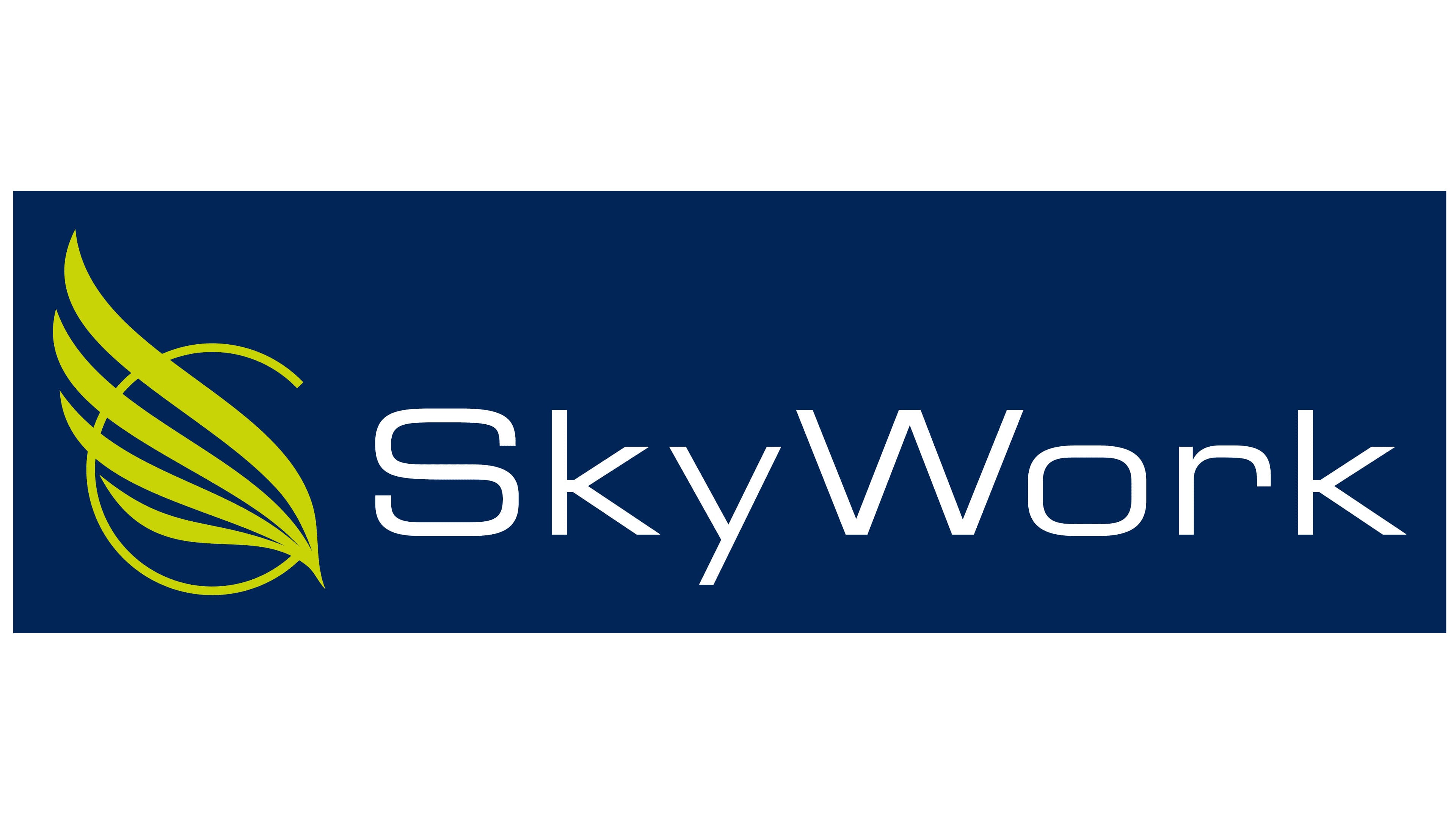 Sky Work Airlines Sign