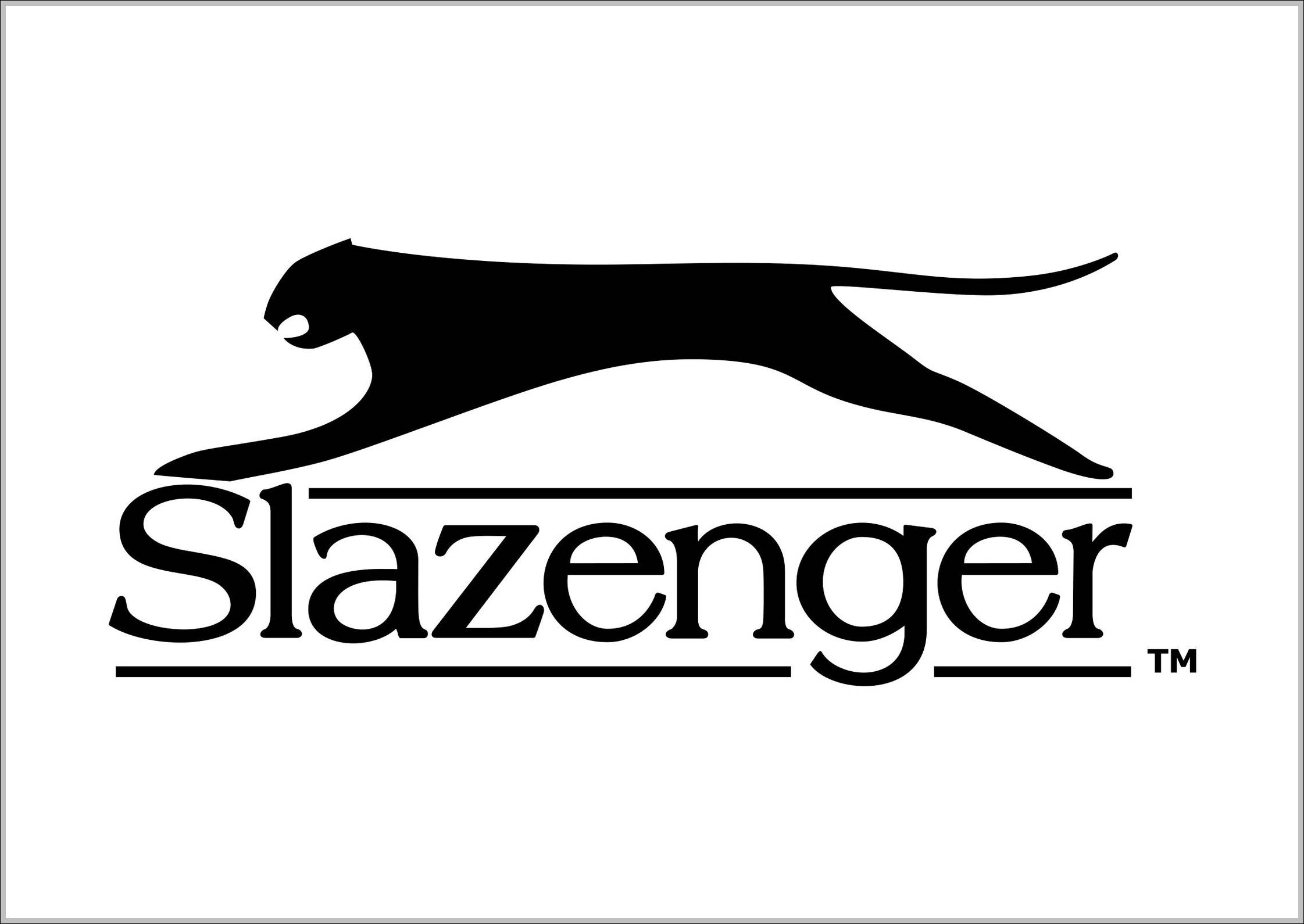 Slazenger sign
