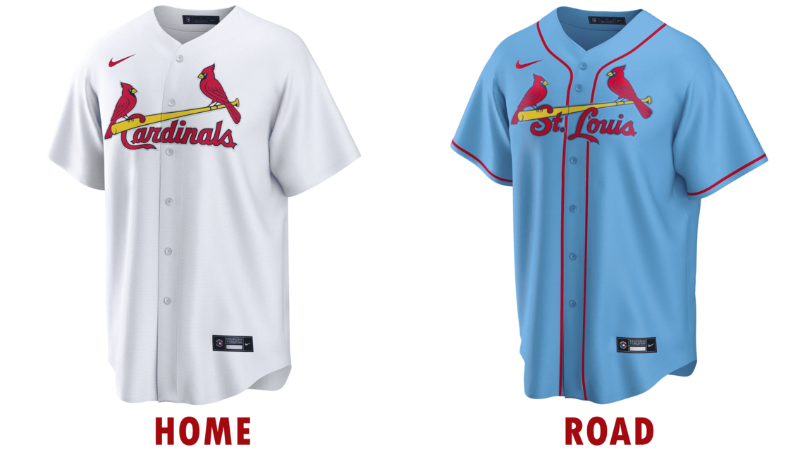 St. louis cardinals uniform sign