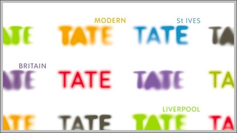Tate logo colorful